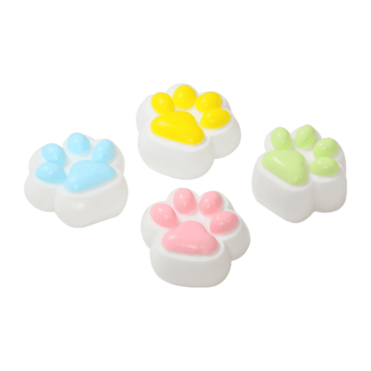 White-based Sugar Cat Paw Squishy