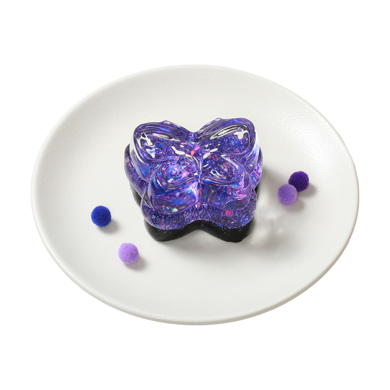 Sparkling Purple Butterfly Squishy