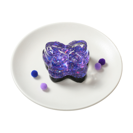 Sparkling Purple Butterfly Squishy