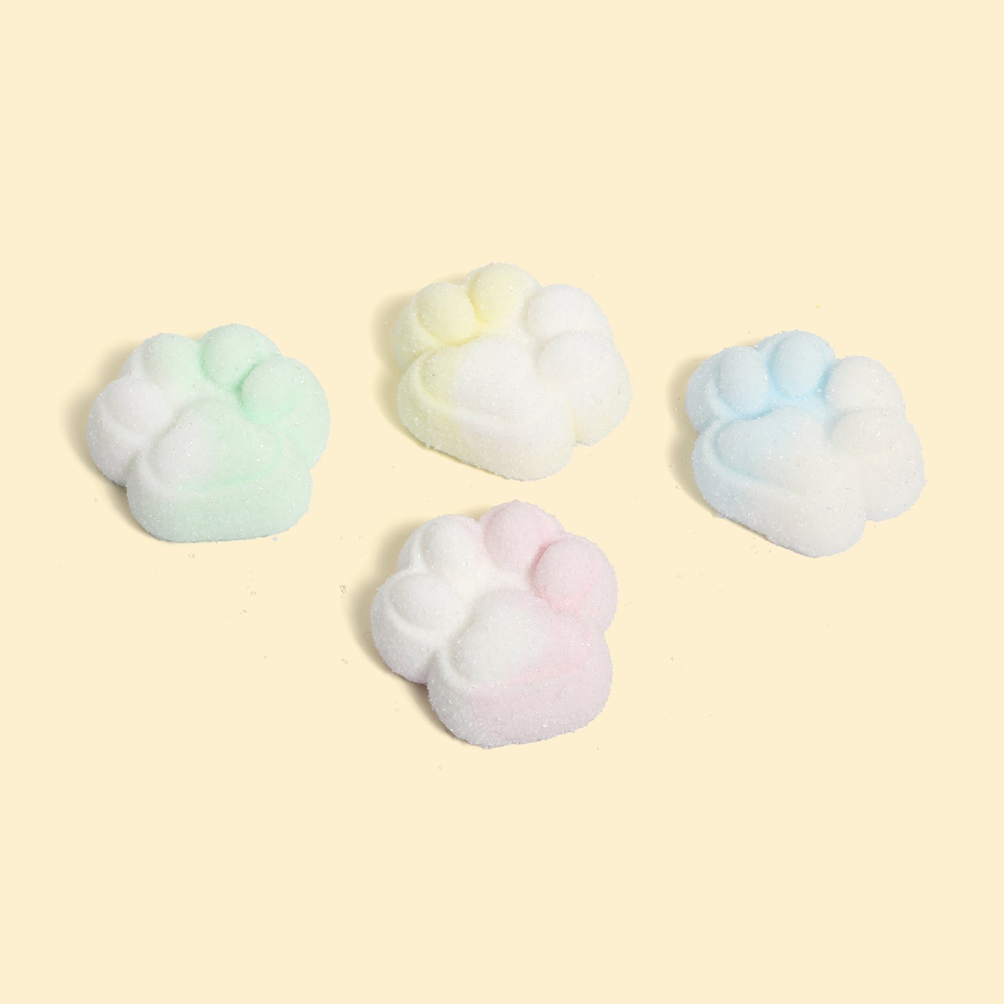 Pastel Two-Tone Sugar Cat Paw Squishy