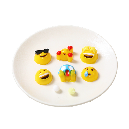 6pc Mini Emoji Squishy