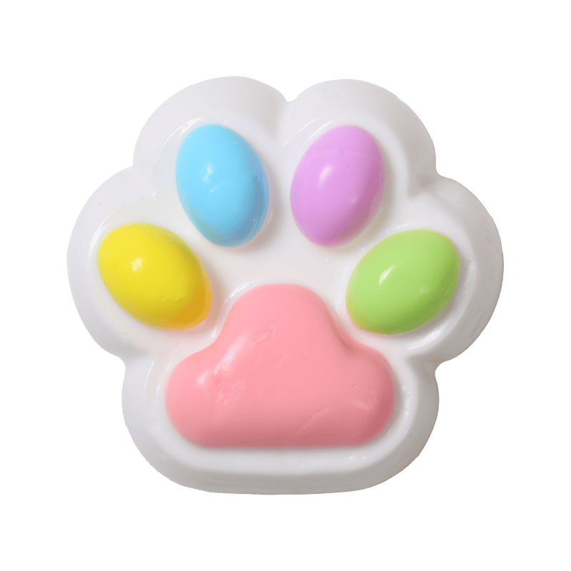 Rainbow Cat Paw Squishy