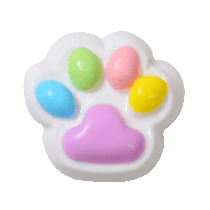 Rainbow Cat Paw Squishy