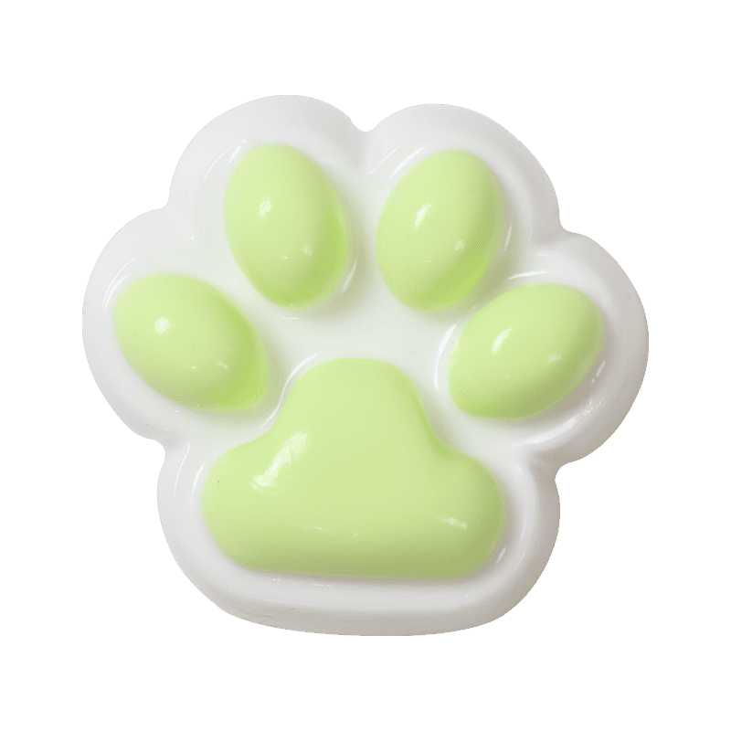 White-based Sugar Cat Paw Squishy