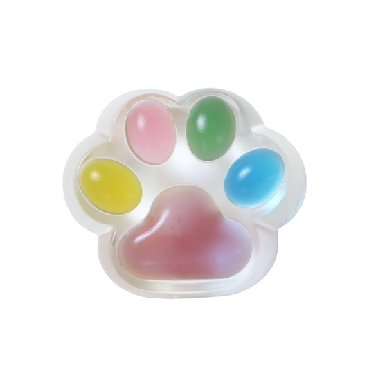 800g Super Large Crystal Cat Paw Squishy