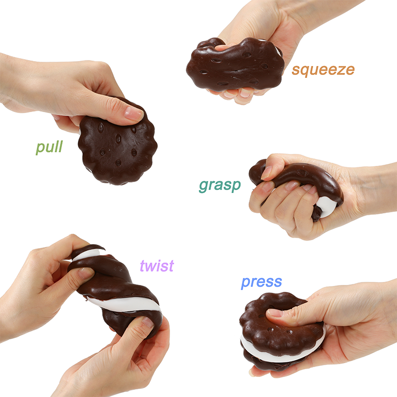 Chocolate Sandwich Cookie Squishy