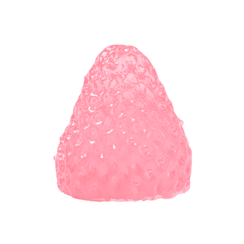 Crystal Delightful Mini Strawberry Squishy