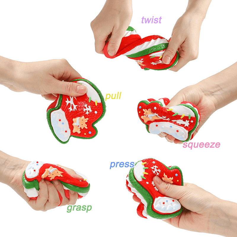 Christmas Mittens Squishy