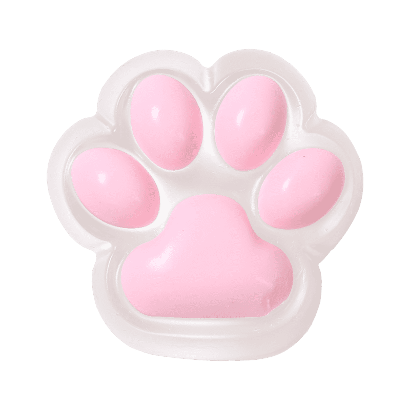 Transparent Cat Paw Squishy