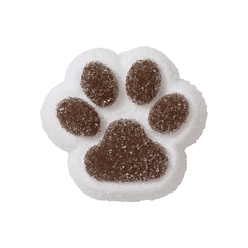 White Pudding Cat Paw Squishy