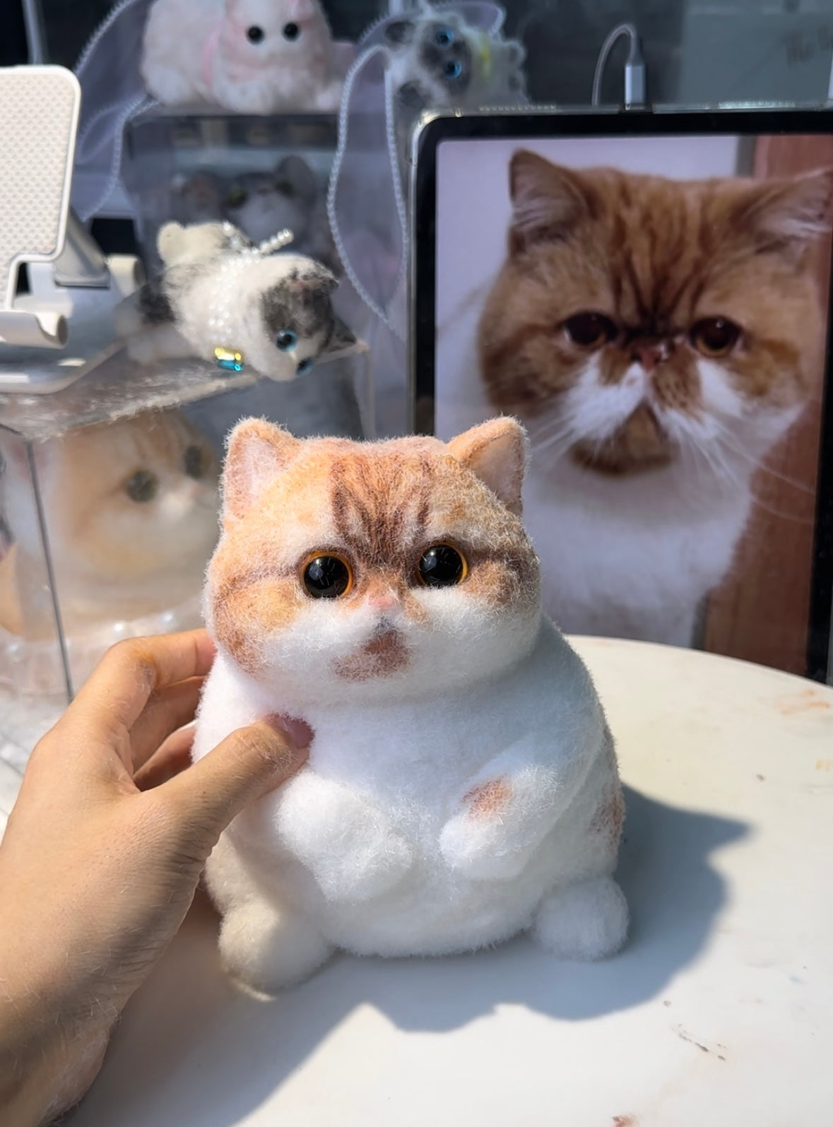 Customized Chubby Big Size Silicone Cat ----'chat' icon on the right bottom to send photos to us