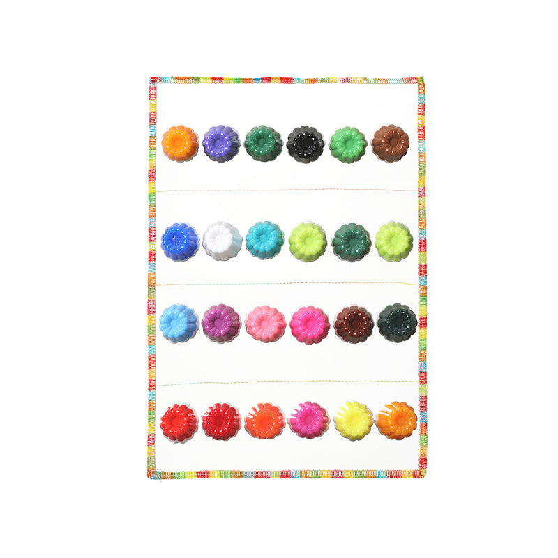 24pc Colorful Mini Squishy