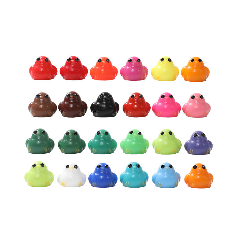 24pc Colorful Mini Squishy