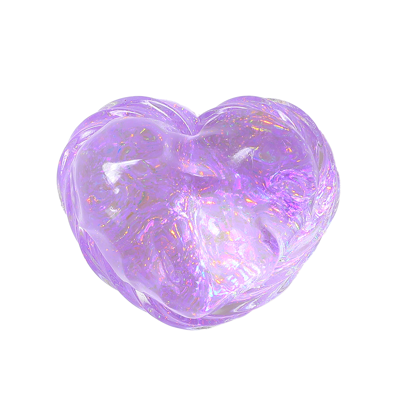 Sparkling Crystal Heart Squishy