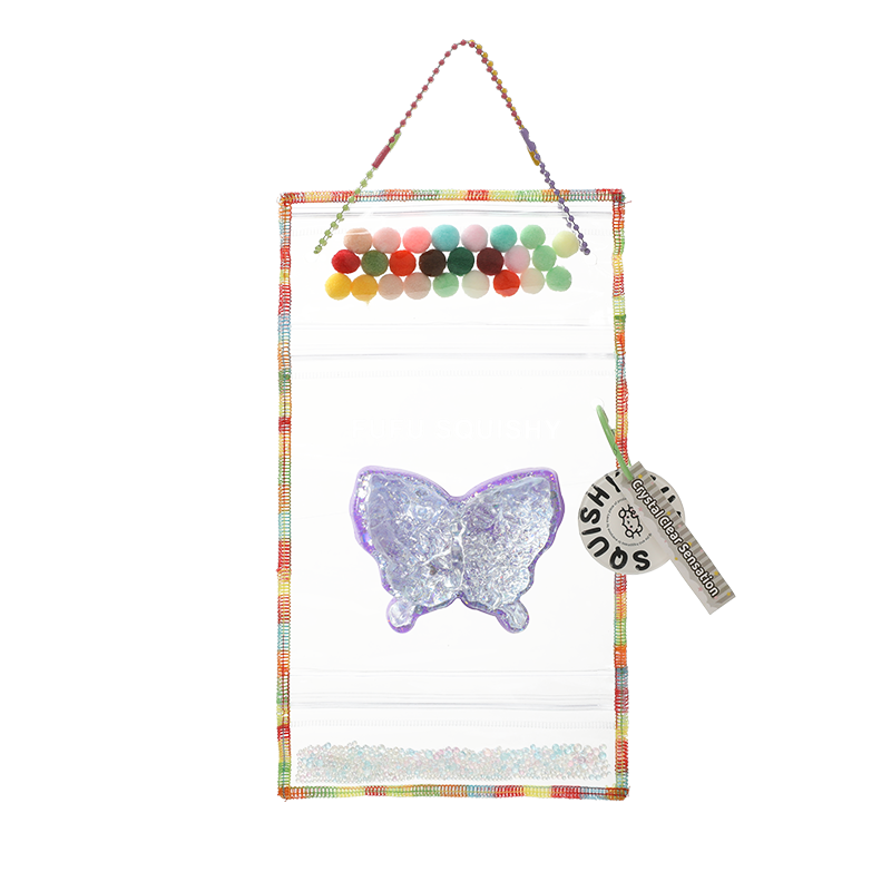 Sparkling Crystal Butterfly Squishy