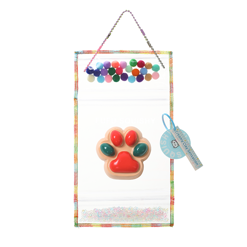 Christmas Cat Paw Squishy