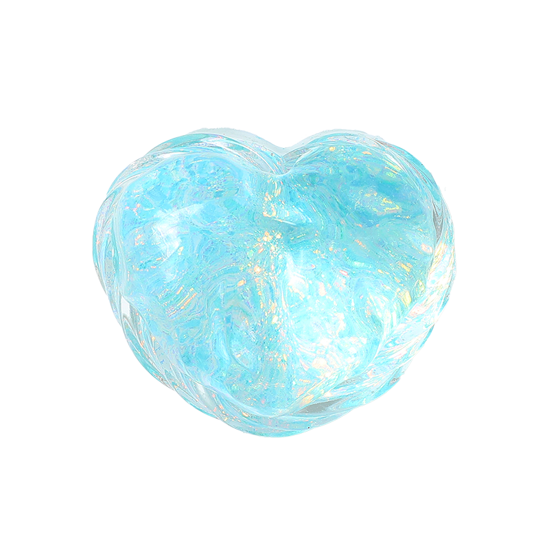 Sparkling Crystal Heart Squishy