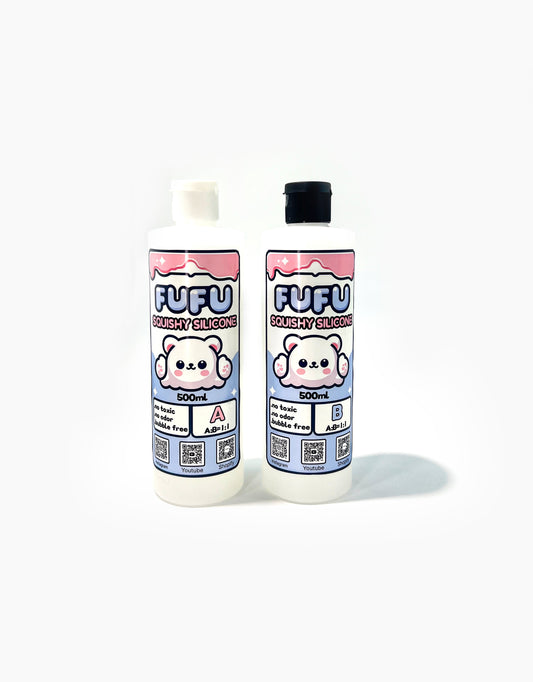 Fufu Silicone Glue Set For Squishy - A Glue + B Glue