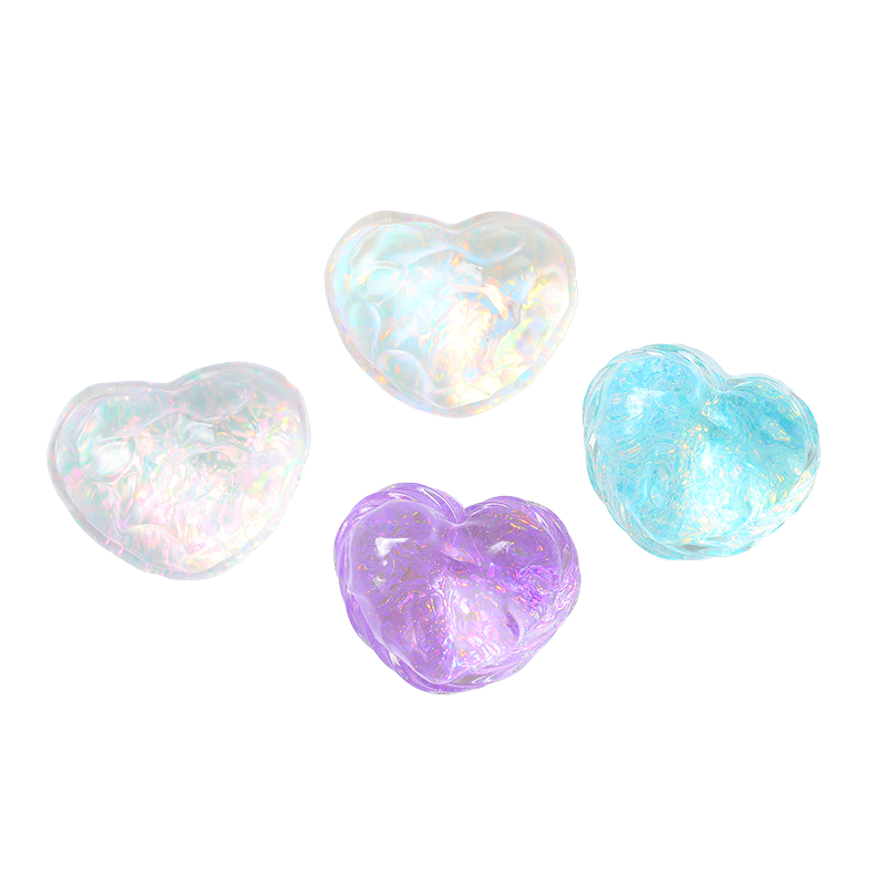 Sparkling Crystal Heart Squishy