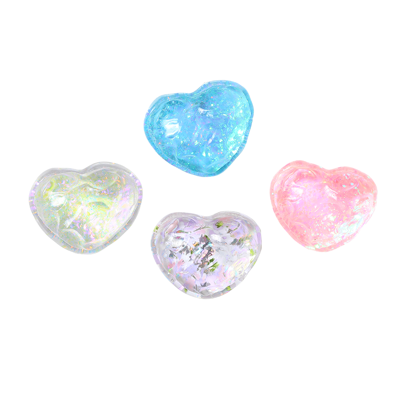 Sparking Crystal Little Heart Squishy