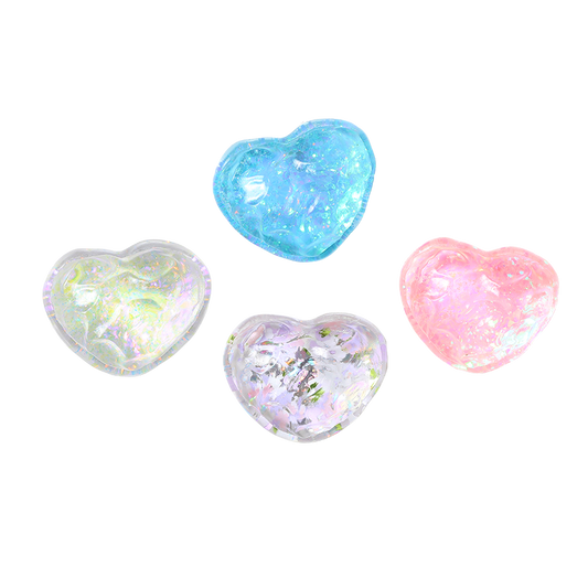 Sparking Crystal Little Heart Squishy