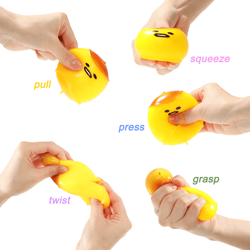 Gudetama Squeezing Lazy Egg Yolk Squishy