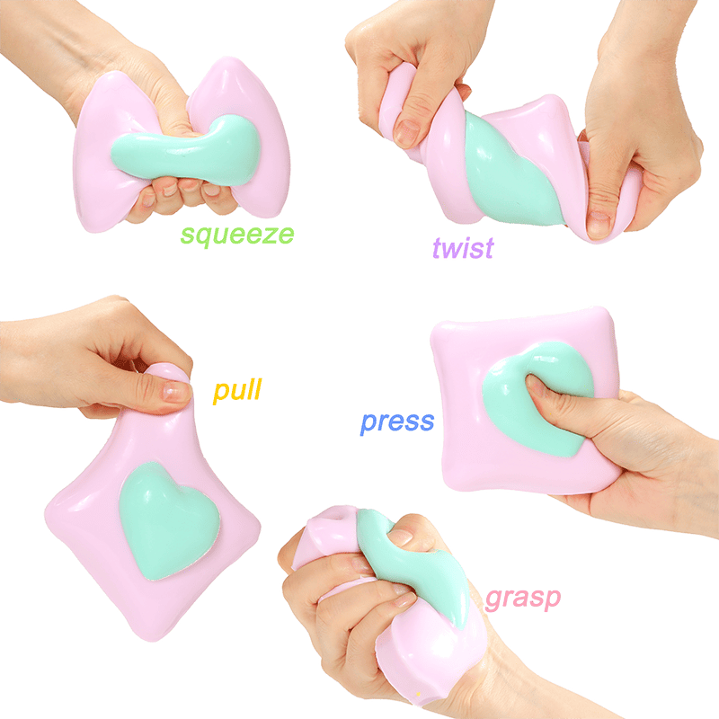 Colorful Pillow Squishy (Water Sensation)