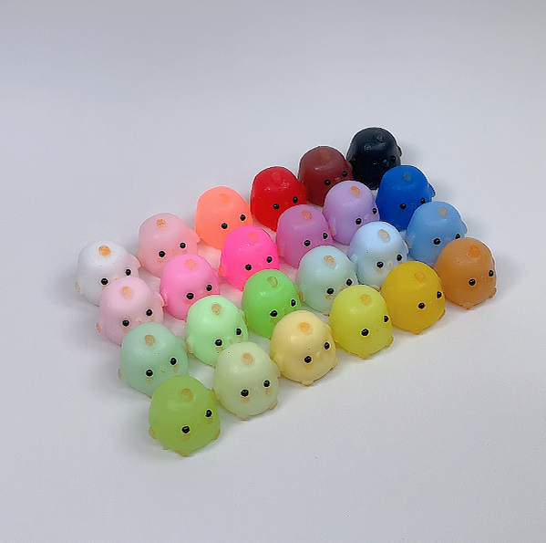 24pc Colorful Mini Squishy