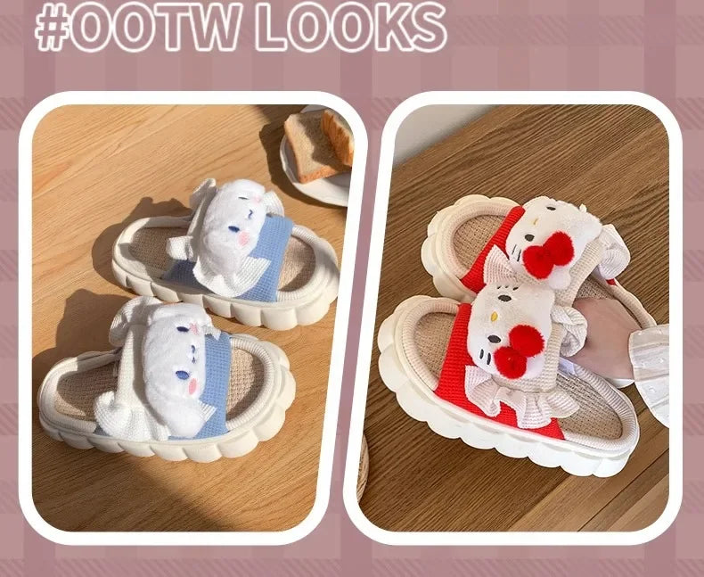 Kawaii Hello Kitty Slippers