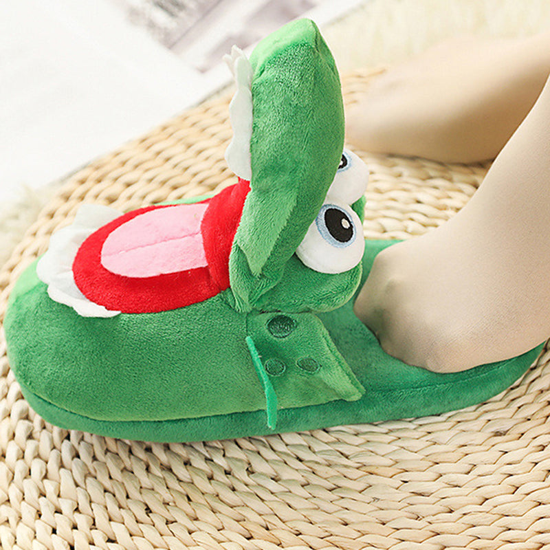 Crocodile Cotton Slippers