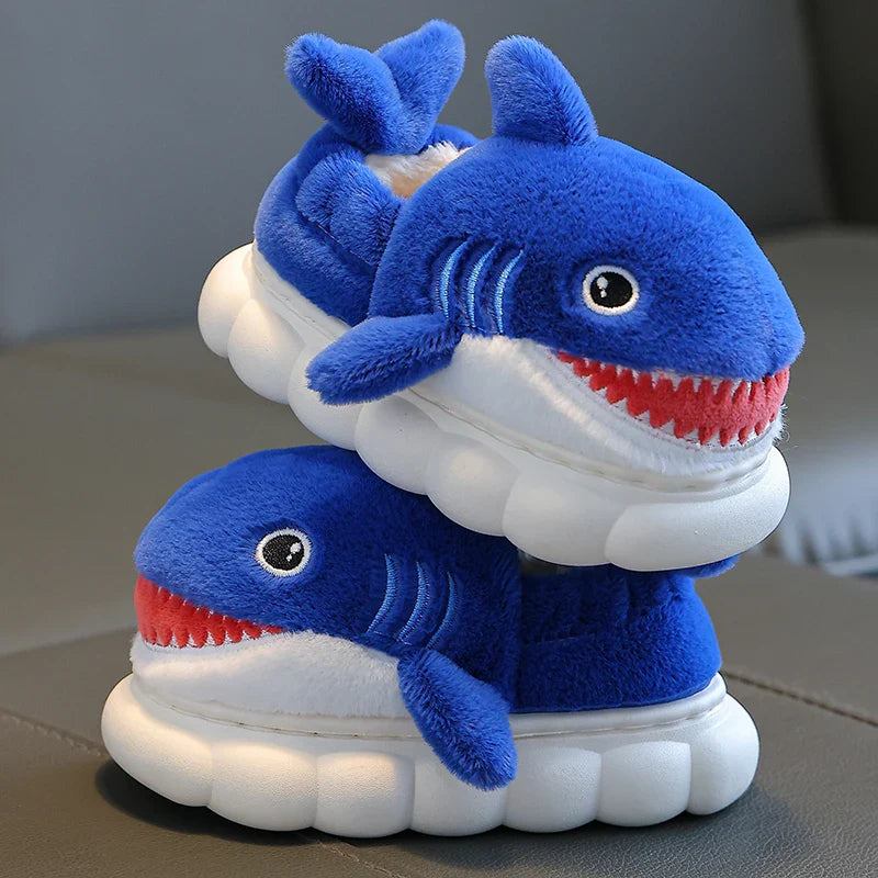 Shark Cotton Slippers