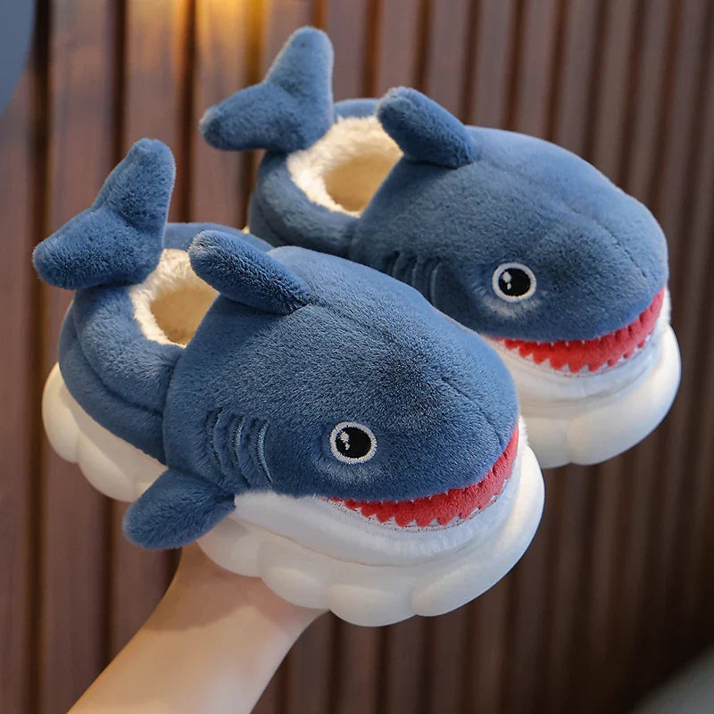 Shark Cotton Slippers