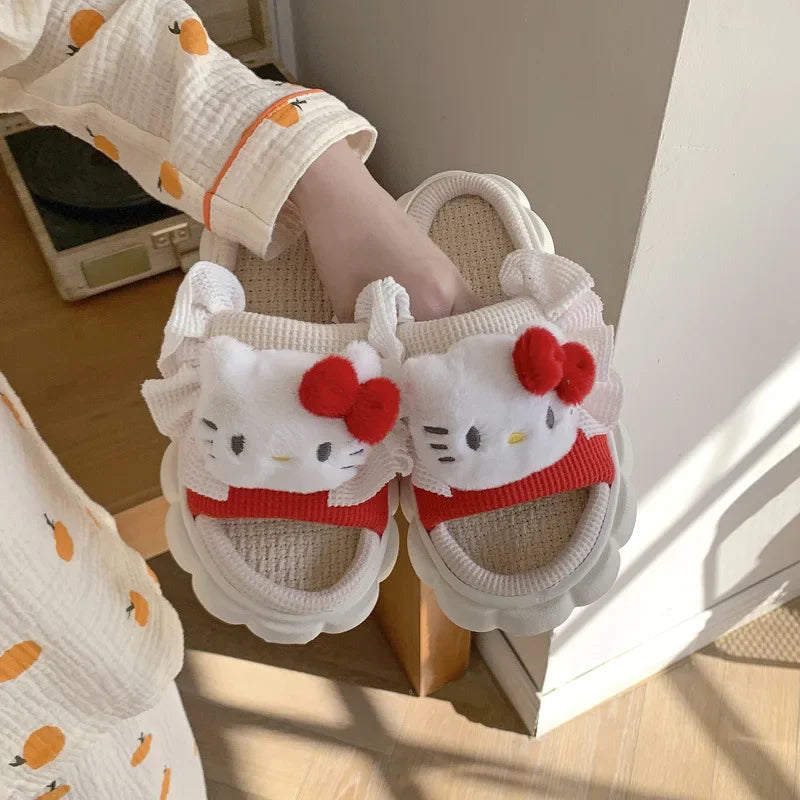 Kawaii Hello Kitty Slippers