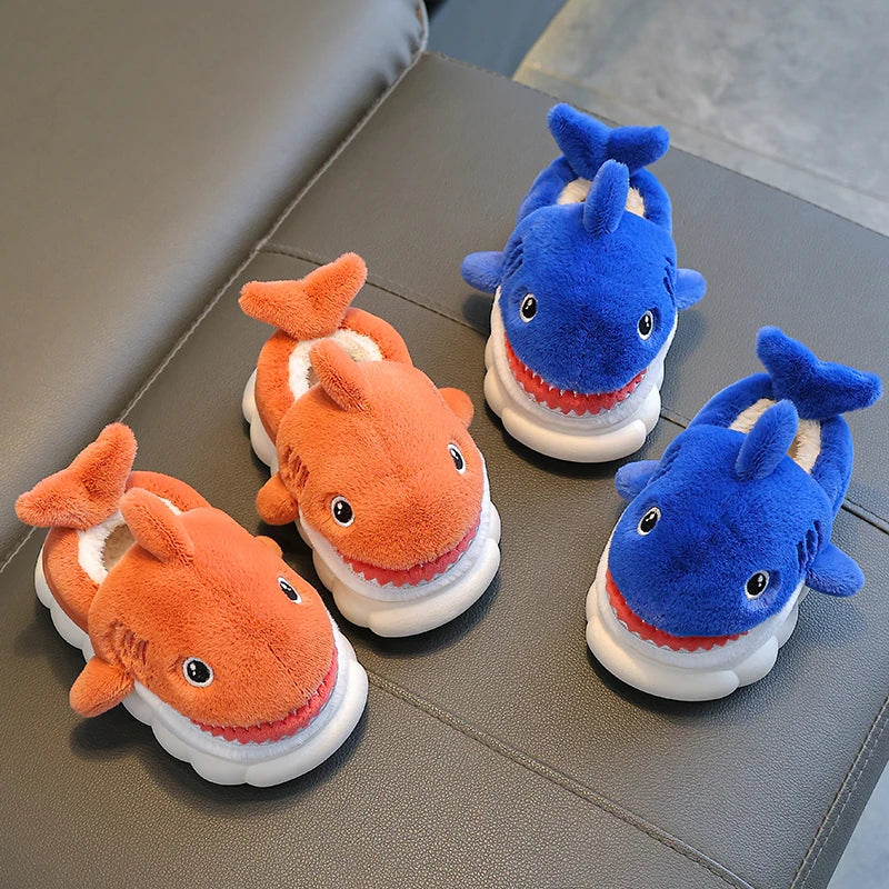 Shark Cotton Slippers