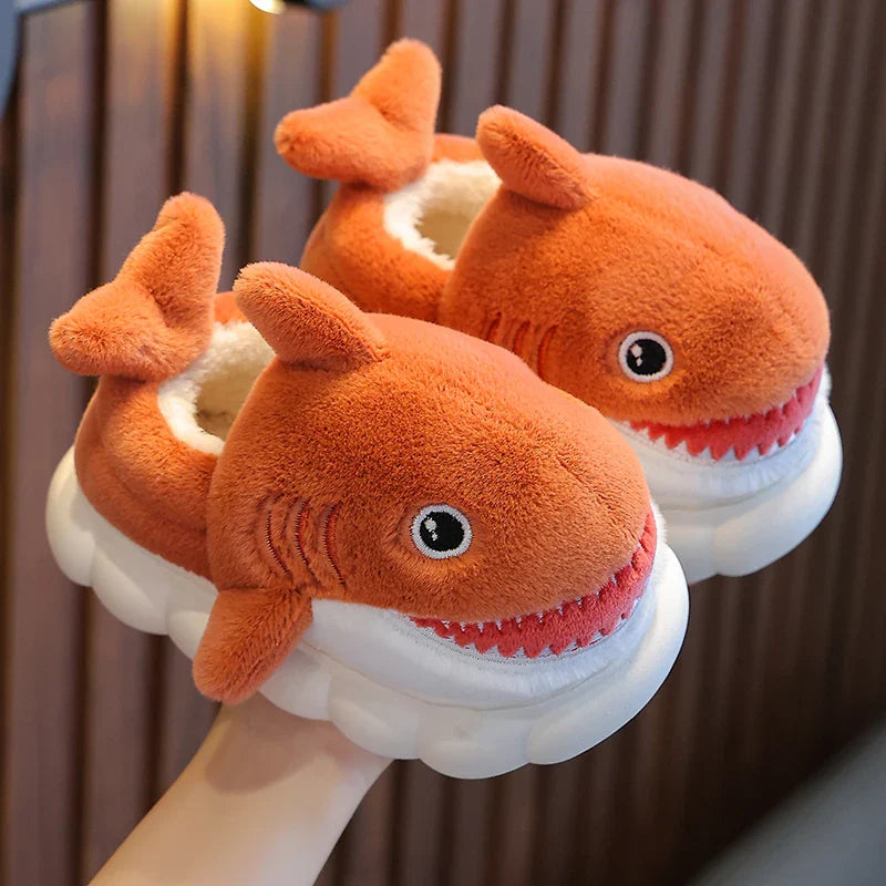 Shark Cotton Slippers