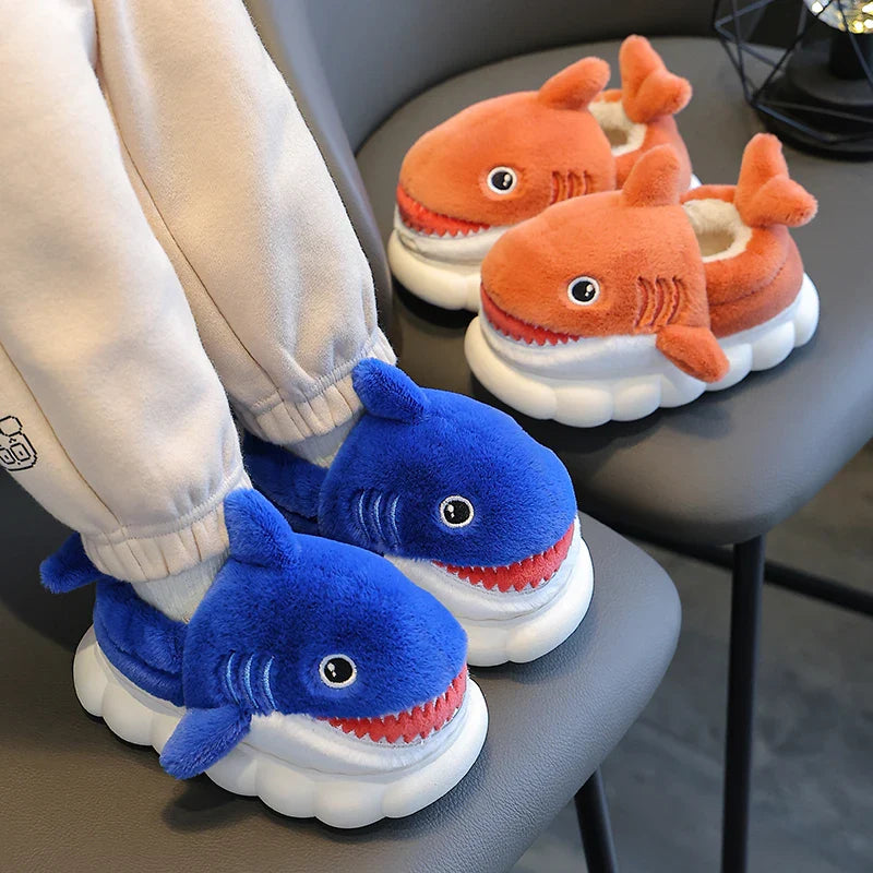 Shark Cotton Slippers