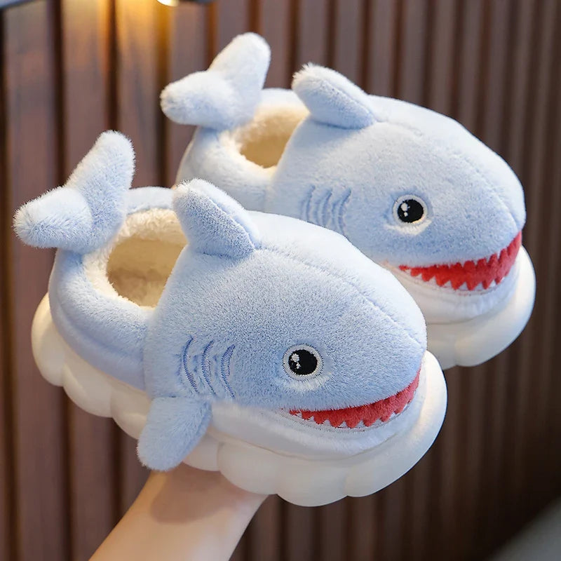 Shark Cotton Slippers