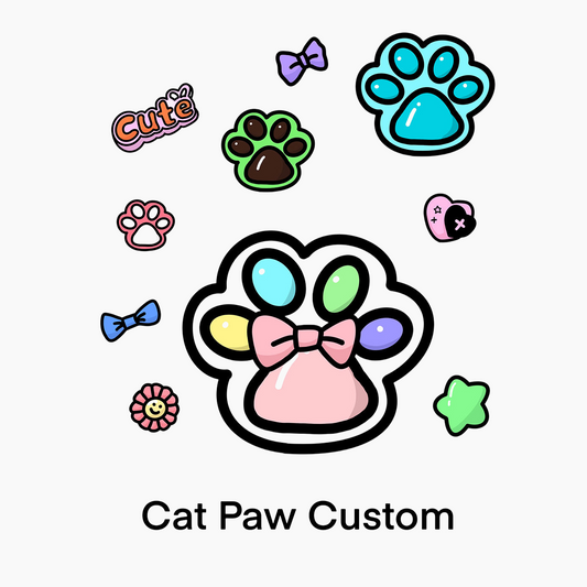 FuFu Cat Paw Series Customization Squishy