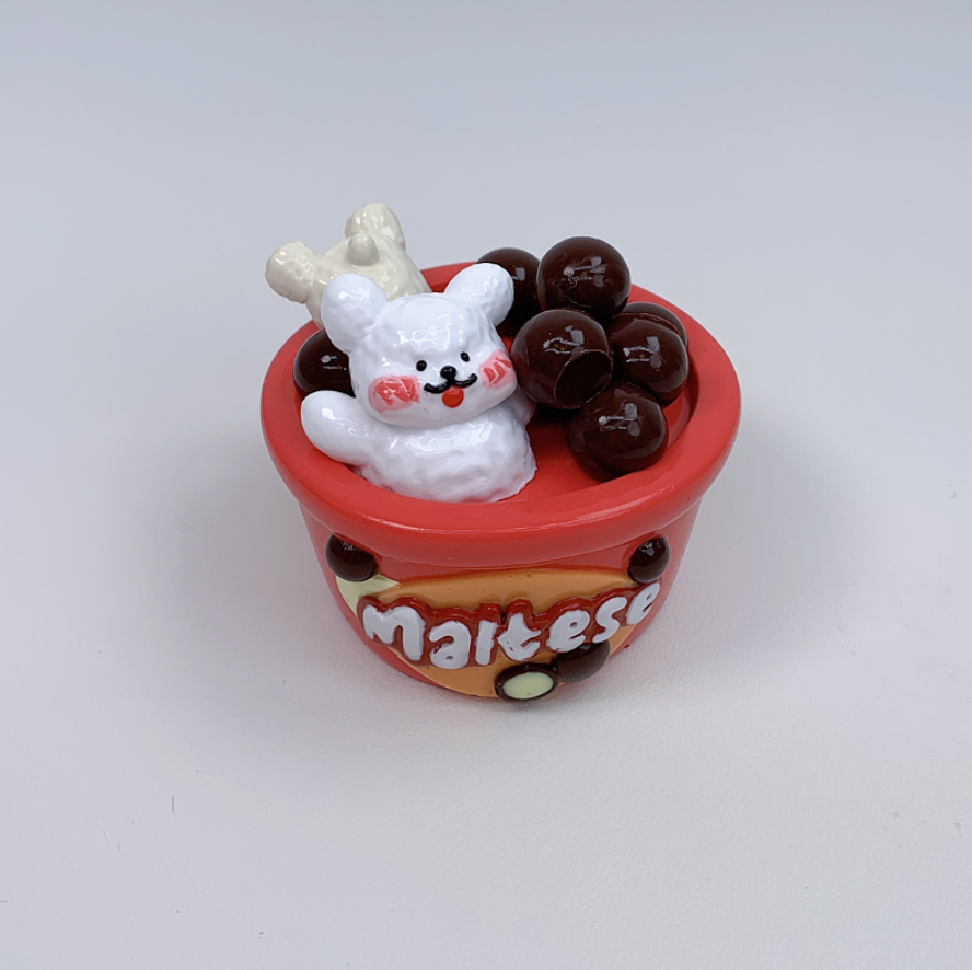 Chocolate Candy Dog Squishy