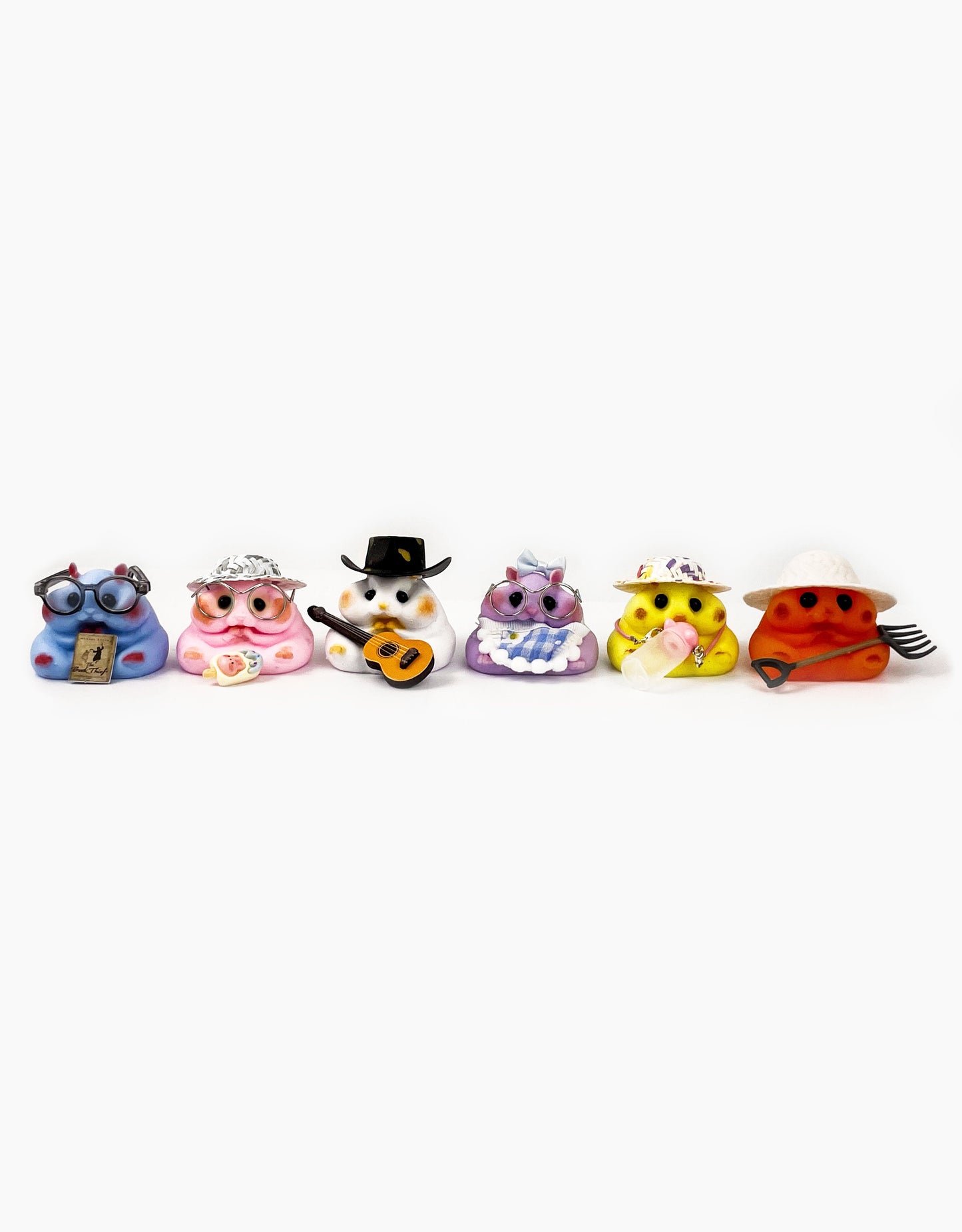 Cute Hamster Squishy Theme Set (not include a decor box)