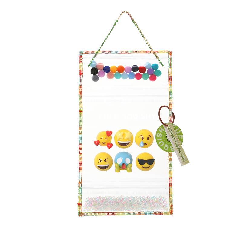 6pc Mini Emoji Squishy