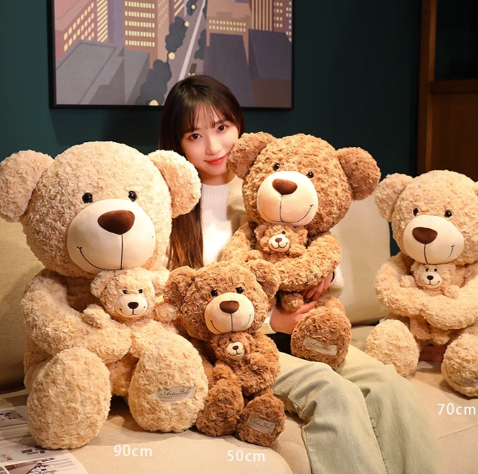 A Heartwarming Tale of a Teddy Bear Mom and Baby