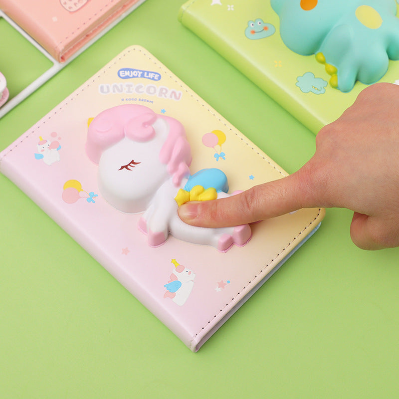 Adorable Squishy Notebook for Stress Relief