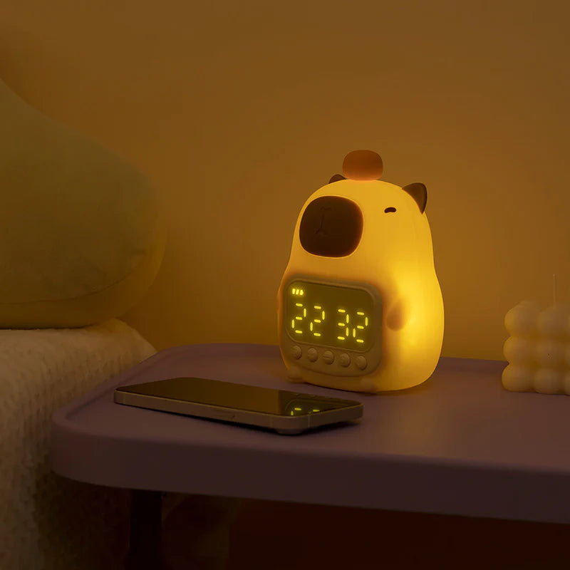 Cute Capybara-Themed Clock