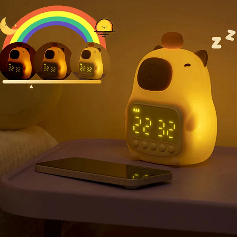 Cute Capybara-Themed Clock