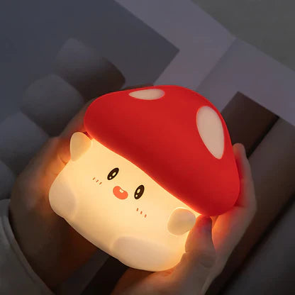 Kawaii Mushroom Night Light