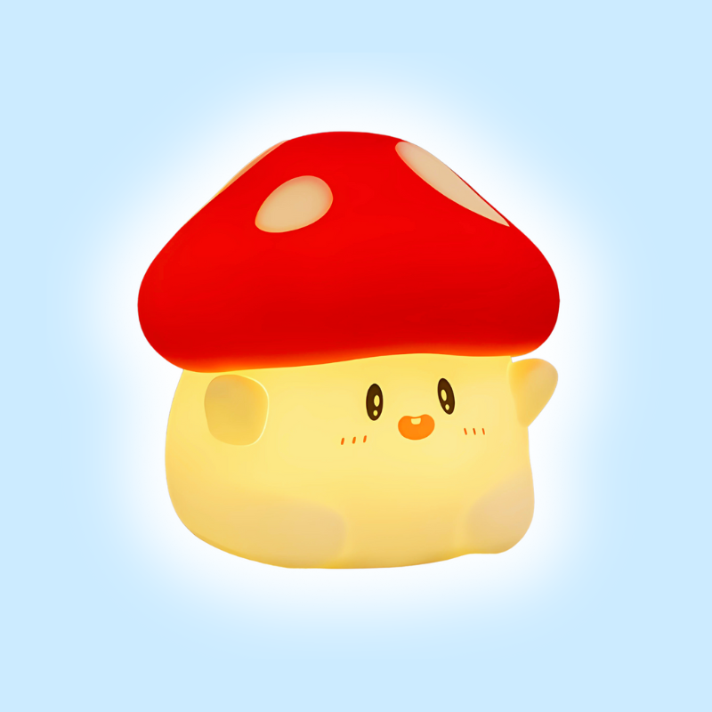 Kawaii Mushroom Night Light