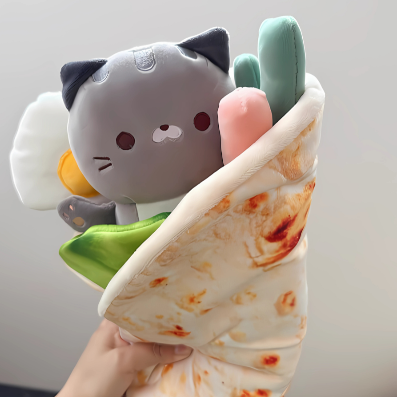 Wrap Yourself in Comfort: The Ultimate Snuggle Kitty Burrito Set