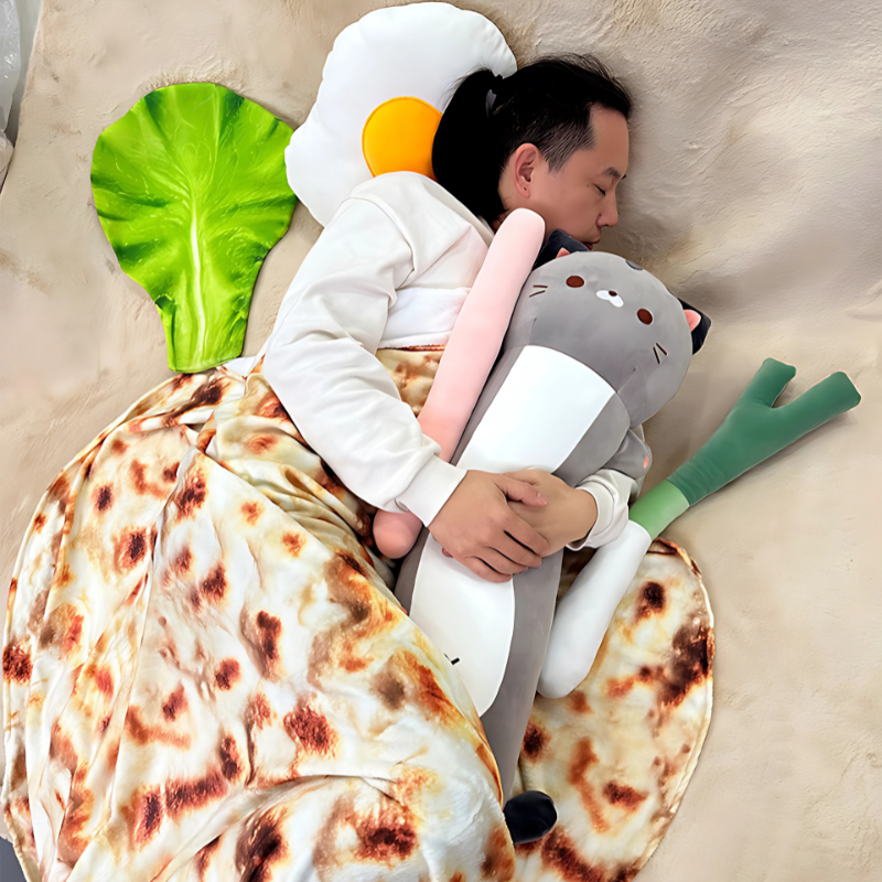 Wrap Yourself in Comfort: The Ultimate Snuggle Kitty Burrito Set