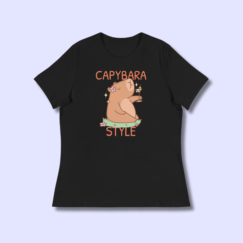 Stylish Capybara T-Shirts